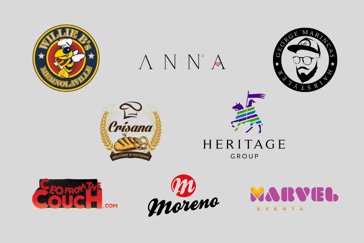 Logo design Oradea — visual identity project by Beardly Brands